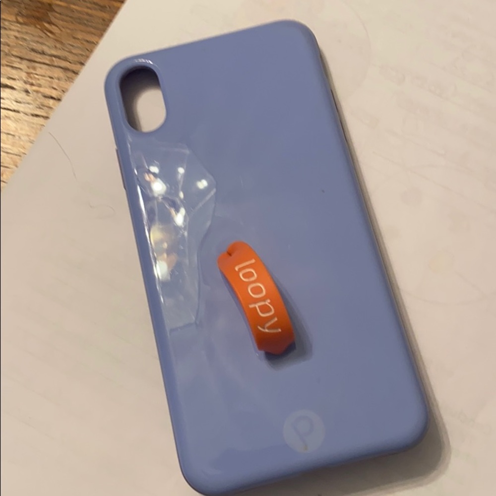iPhone 10 max periwinkle loopy